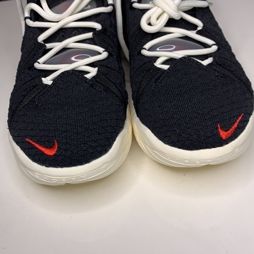 Nike lebron XVIII black noir university red rouge sneaker men 7 athlete men’s - Picture 4 of 11